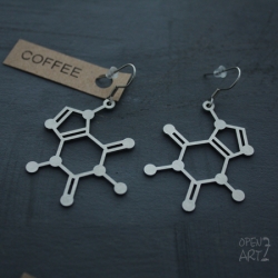 Обеци COFFEE
